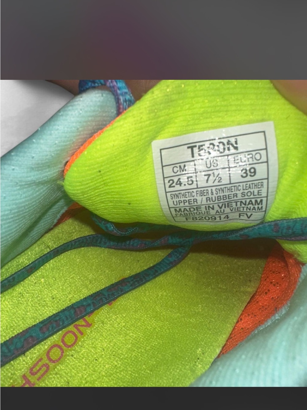 ASICS Gel Noosa Tri 10 T580N multicoloured running shoes - Picture 6 of 7